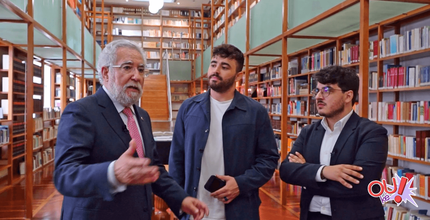 Xosé Manuel Baltar Santalices no Parlamento de Galicia, entrevistado por OU ké!