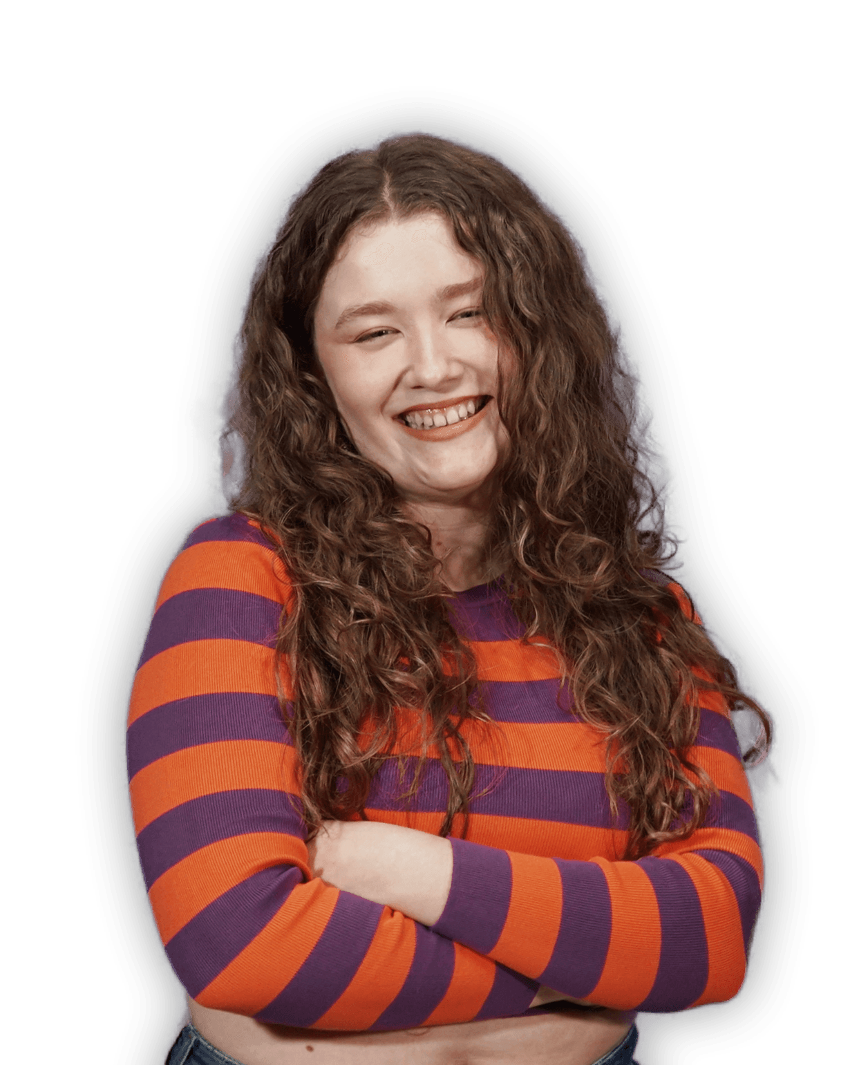Antía Iglesias sorrindo